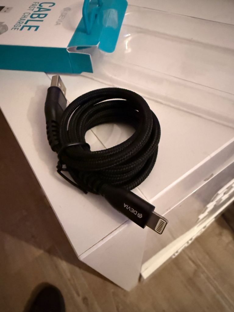 iPhone fast charge cable lead (pre 14) NEW 