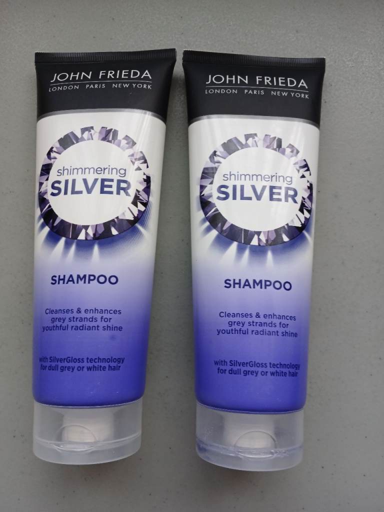 John Frieda Shimmering Silver shampoo 