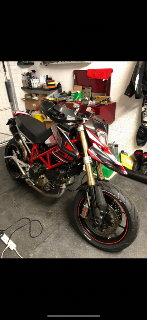 Ducati, HYPERMOTARD, 2008, 1078 (cc)