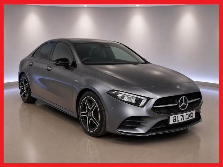 2021/71 Mercedes A180 1.3 AMG Line Night Edition Premium Saloon With Low 20K Miles, FMSH, HPI Clear