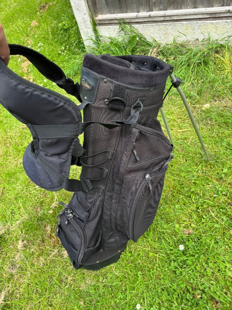 Proline Golf Stand Bag 6 Way Divider Good Condition 