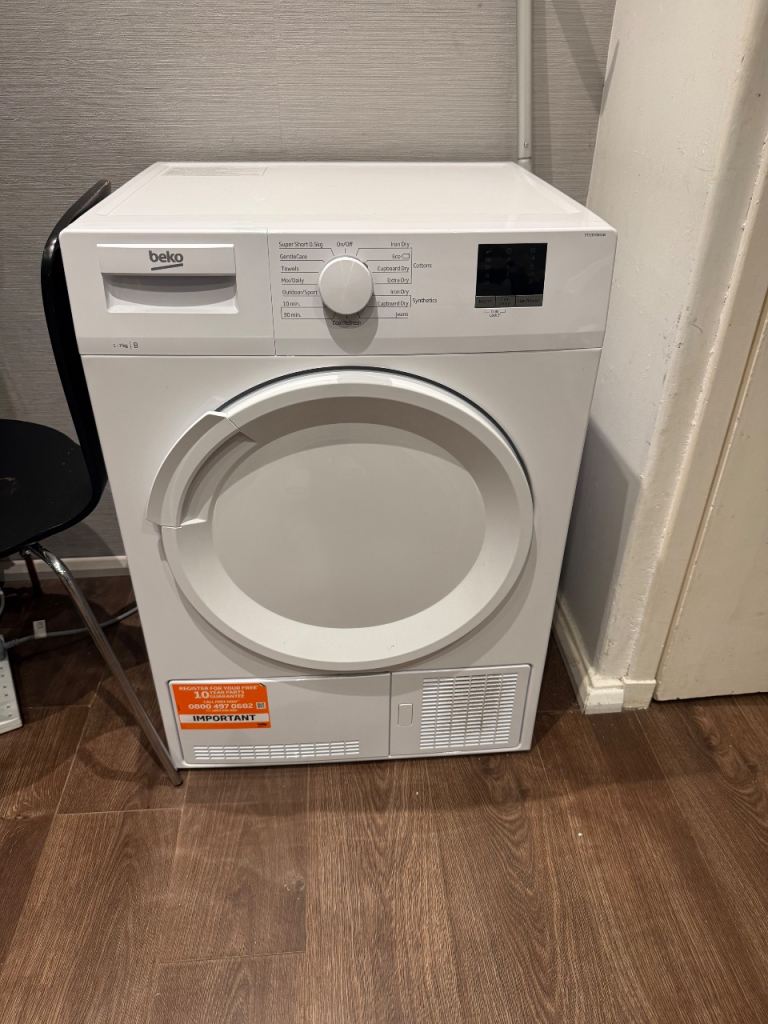 Beko Tumble Dryer – White, Good Condition