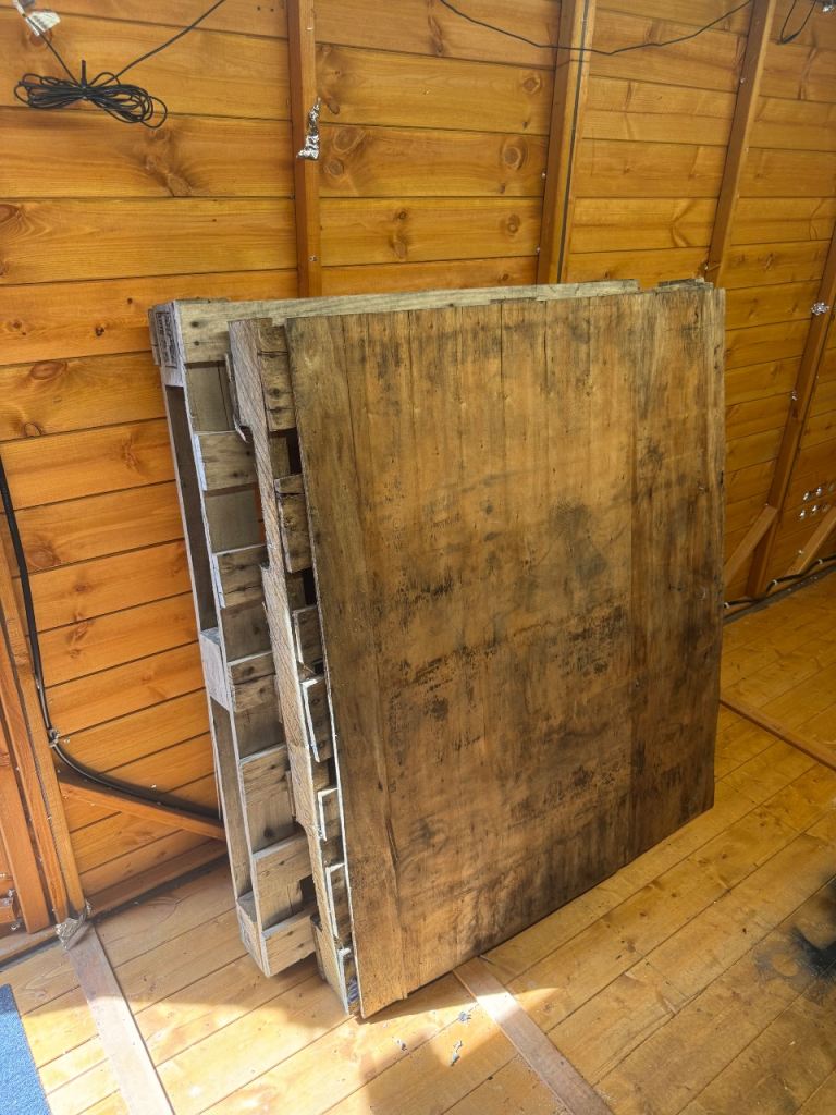 FREE – 2 Wooden Pallets for Collection