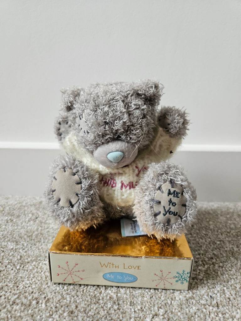 Teddy bear Me to You “With Love” – new (stored for a long time)