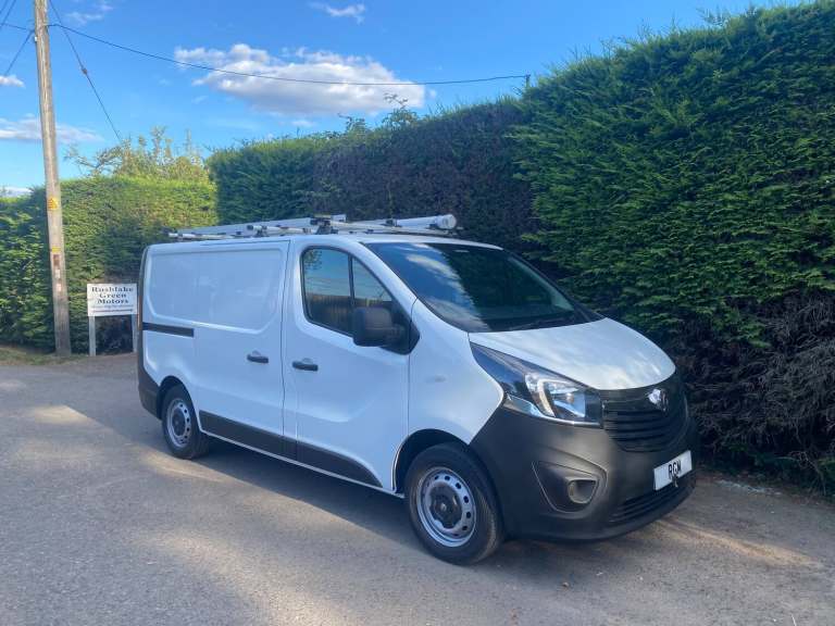 2018 Vauxhall Vivaro 1.6 CDTi 2900 L1 H1 Euro 6 Van + vat Diesel