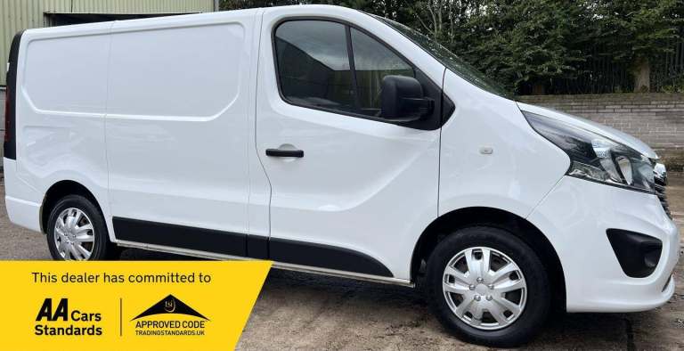 2019 Vauxhall Vivaro 2900 1.6CDTI 120PS Sportive H1 Van PANEL VAN DIESEL Manual