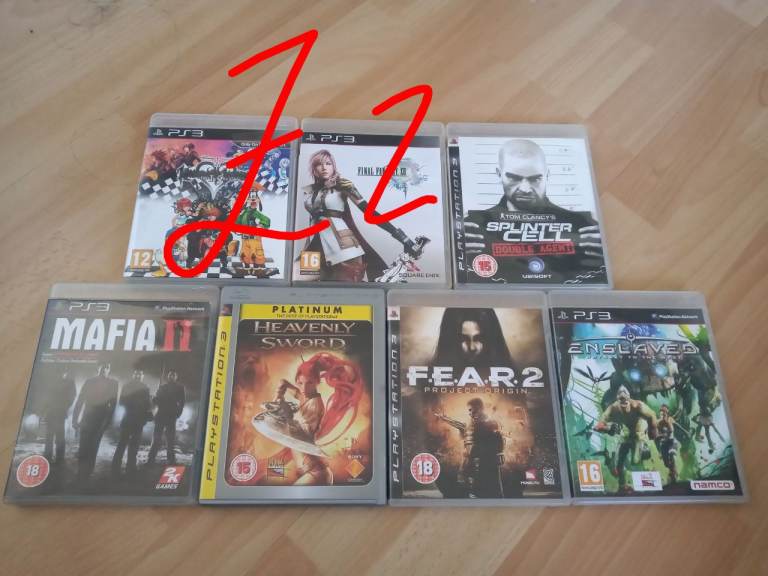 Selection of PS3 games 