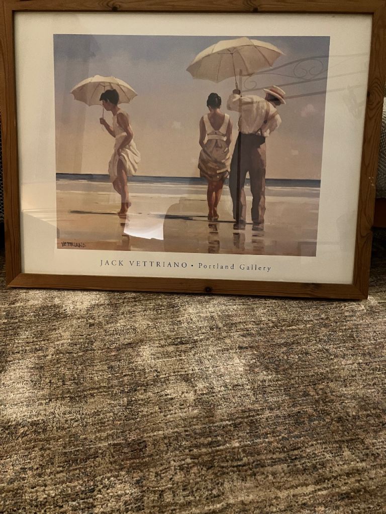 Jack Vettriano ‘ Mad Dogs’ framed print 
