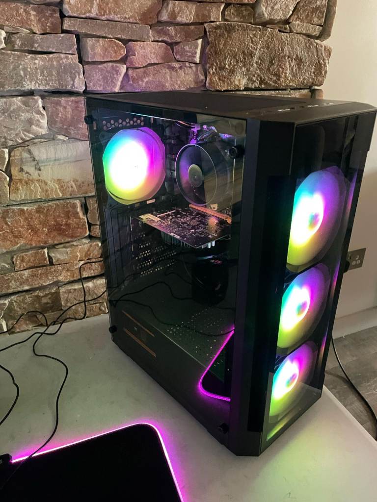 FULL Gaming Setup i7 4.0GHz QuadCore Dedicated NVIDIA Geforce Graphics SSD Big Monitor