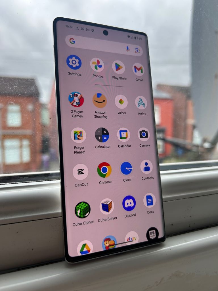 Google pixel 6 pro  mobile phone 