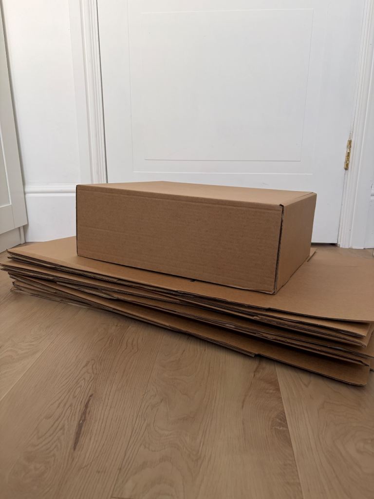 Brown Cardboard Boxes – New, Unused