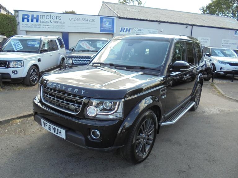 2016 Land Rover Discovery 3.0 SDV6 Graphite 5dr Auto Black Ulez 2016 16REG 7 Seater  ESTATE Diese...
