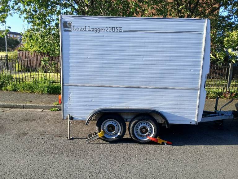 Twin wheel box Trailer 