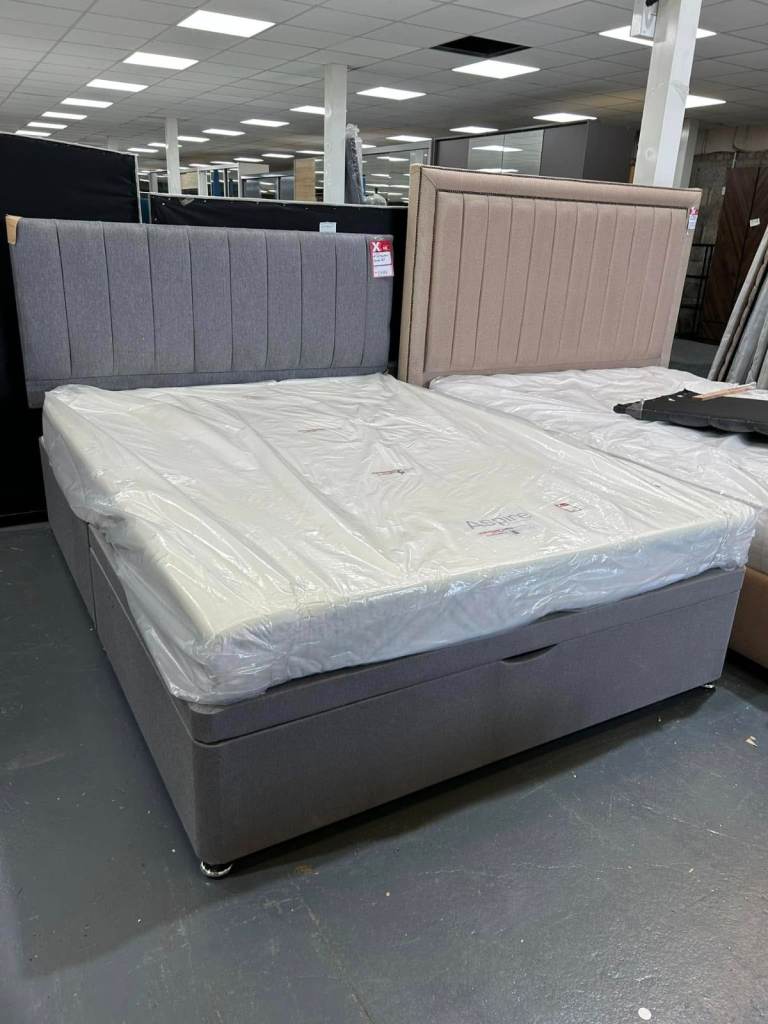 🛏️Complete King Size Bed Package –Divan Base +Drawers +Headboard +Quality Mattress🏠Free Delivery