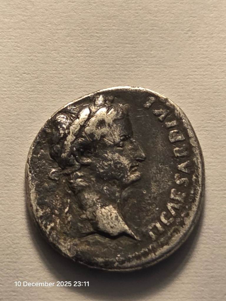 image for Roman Silver Denarius Coin, Hadrian Rome, 117-138 AD, Hispania, Rare Coin