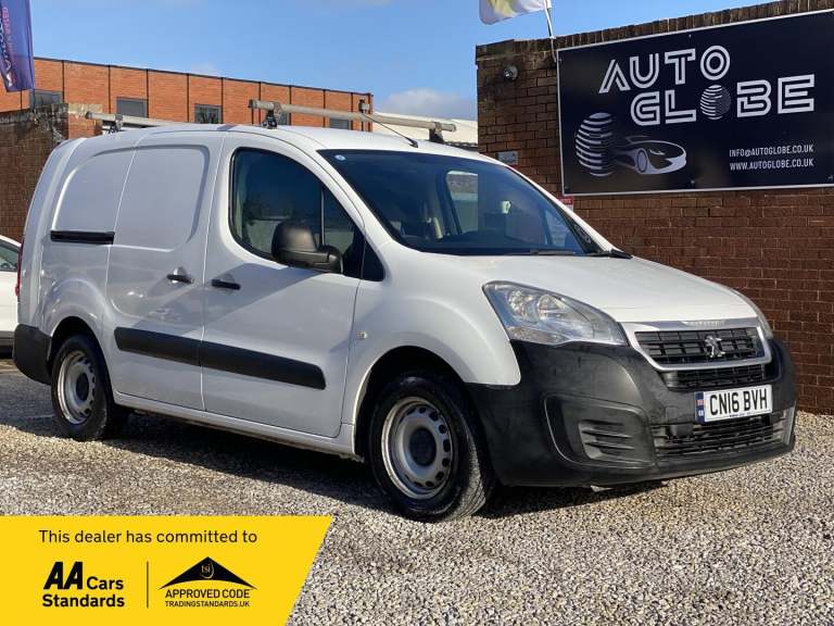2016 Peugeot Partner 1.6 BlueHDi 750 SE L2 (s/s) 4dr PANEL VAN Diesel Manual