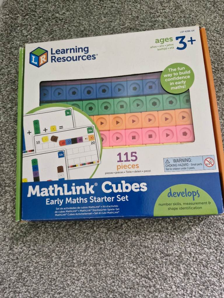 Learning Resources mathlink cubes starter set