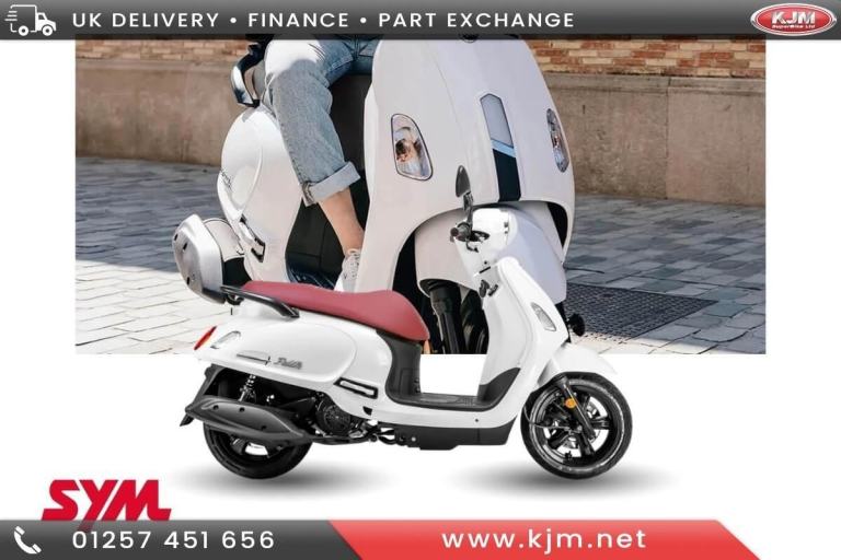 SYM Fiddle 50cc NEW Automatic Moped Scooter  Commuter Learner Legal CBT Frien...
