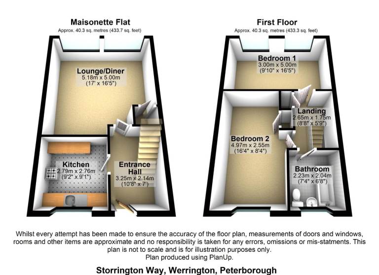 Large 2 bed Flat to rent Peterborough, PE4 6QP