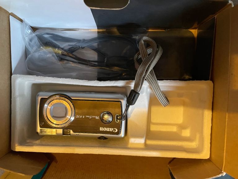 canon Powershot 400 + canon selphy cp 400 compact photo printer