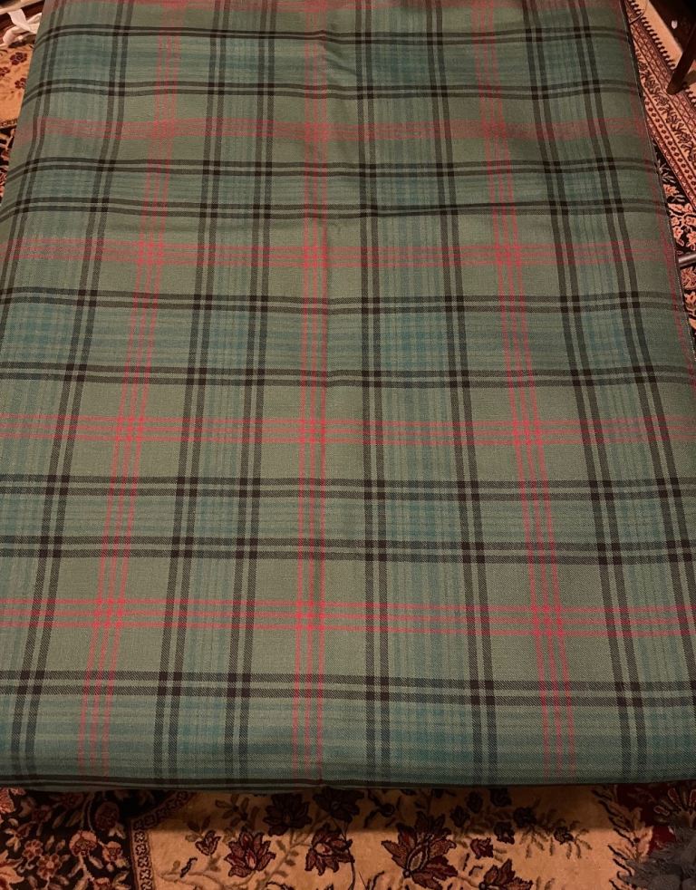 8 yards single width Ross Hunting Muted tartan 