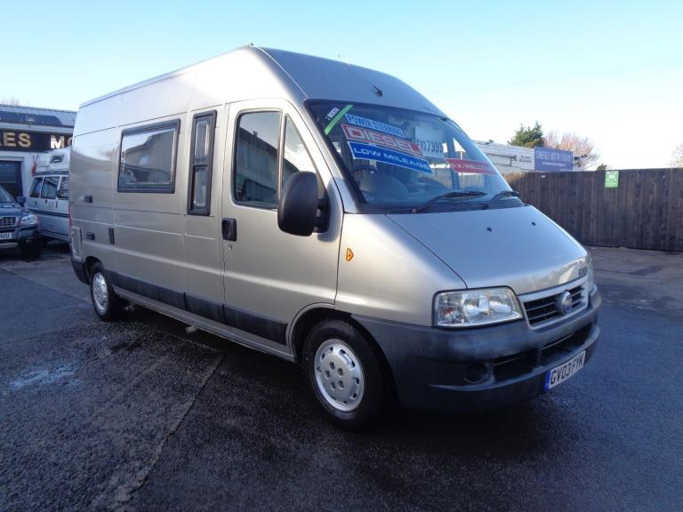 Murvi Morello 2 Berth Fiat Ducato (One Oner From New) DIESEL MANUAL 2003/03