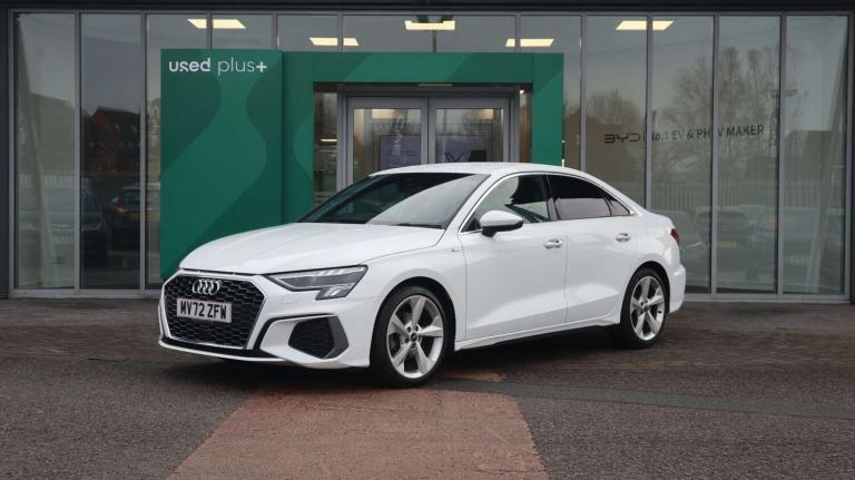 2022 Audi A3 30 TFSI S Line 4dr S Tronic Saloon Petrol Automatic