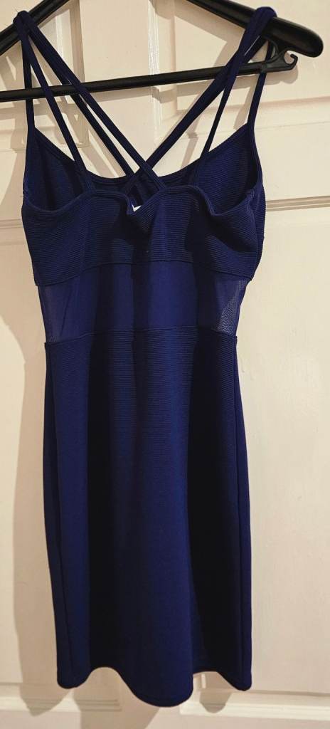 Navy mini dress