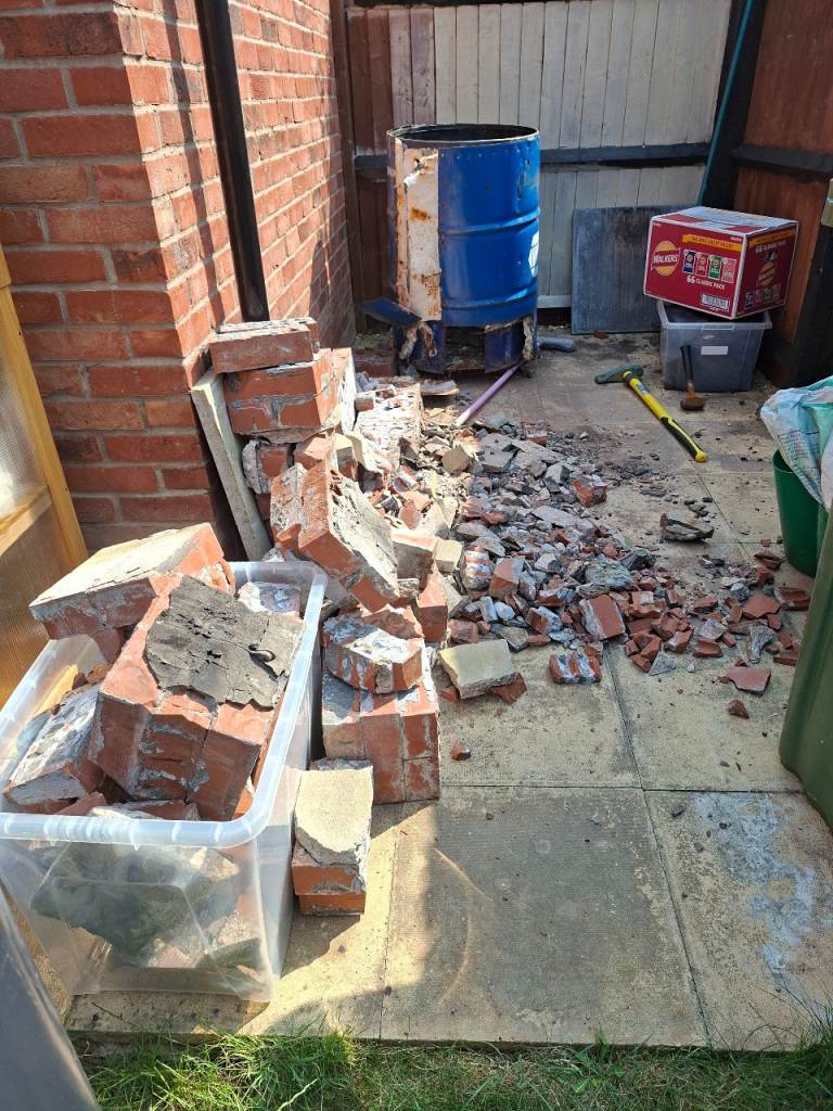 Red Bricks and Rubble – Free to Collector