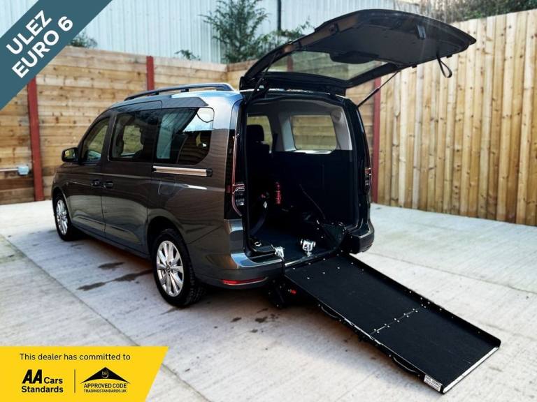 2022 Volkswagen Caddy Maxi 4 Seat Petrol Auto Wheelchair Accessible Disabled Access Vehicle WAV M...