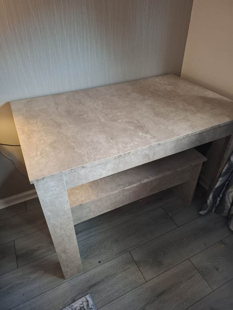 Table and 2 benches for sale