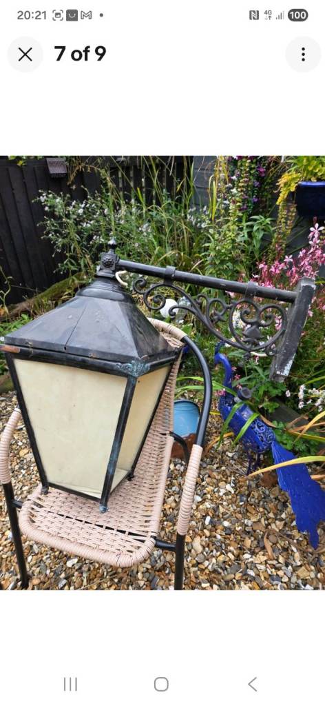 Old pub lantern 