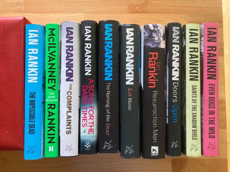 10 First Edition Hardback Ian Rankin - Rebus - Crime Books Bundle – Excellent Condition