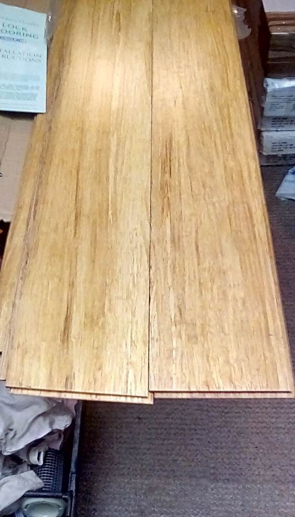 Strand Woven Bamboo Uni-Clic Lock Flooring - Natural