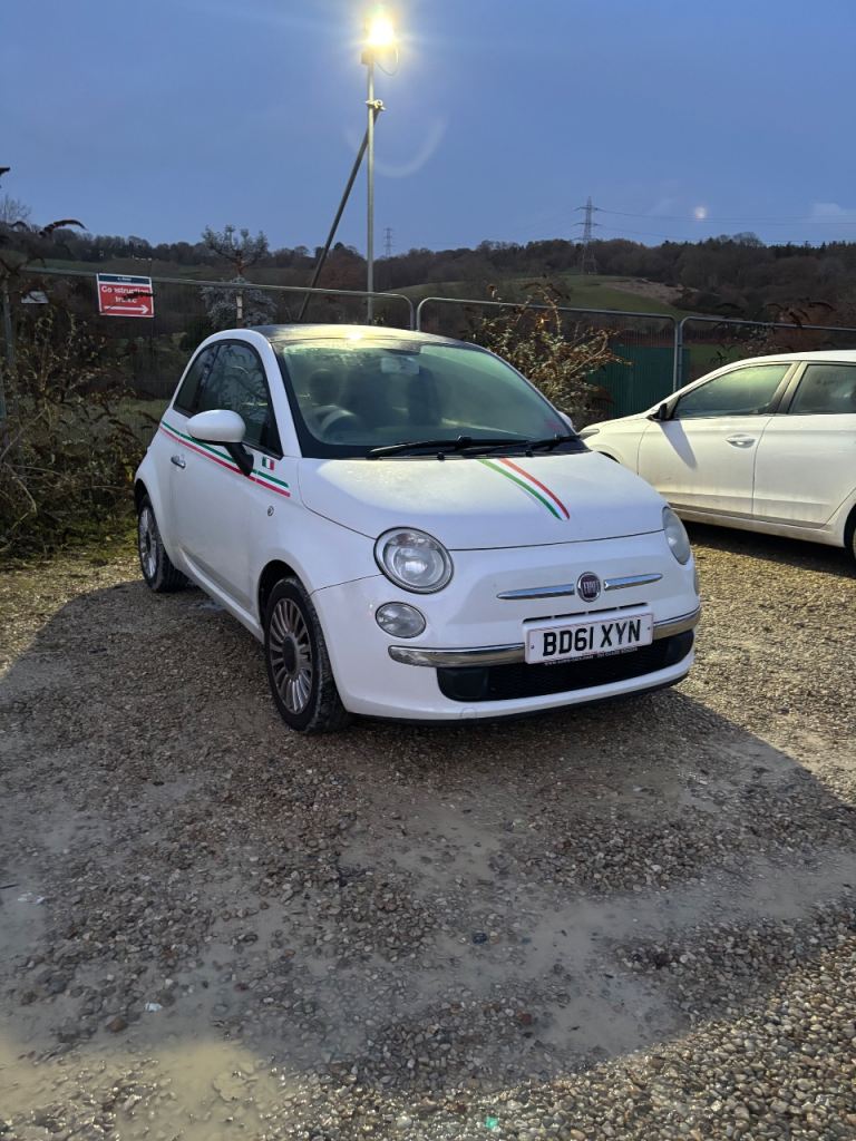 Fiat, 500, Hatchback, 2011, Manual, 1242 (cc), 3 doors