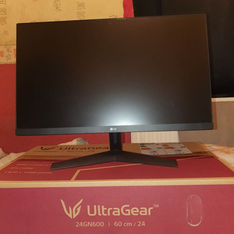 image for LG ultragear 24GN600 monitor - 24 inch - 1080p - 144hz - ips panel