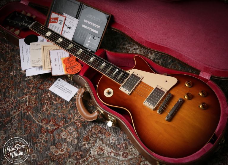2024 Gibson Custom Shop 58' Reissue Les Paul Standard Iced Tea Burst