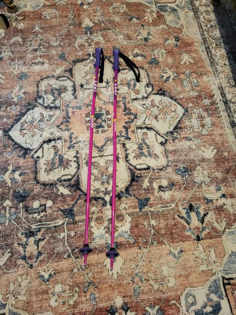 Ski Poles / Sticks Girls Purple