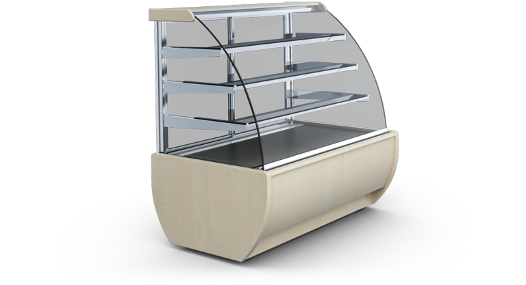 Jamajka 1.4m Cake display NEW curved 