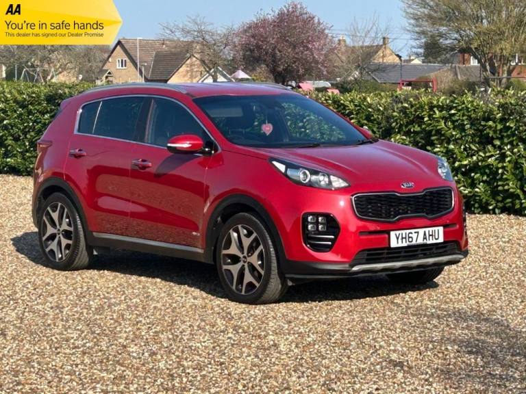 2017 67 KIA SPORTAGE 1.6 T-GDI GT-LINE SUV 5DR PETROL MANUAL AWD EURO 6 (174 BHP