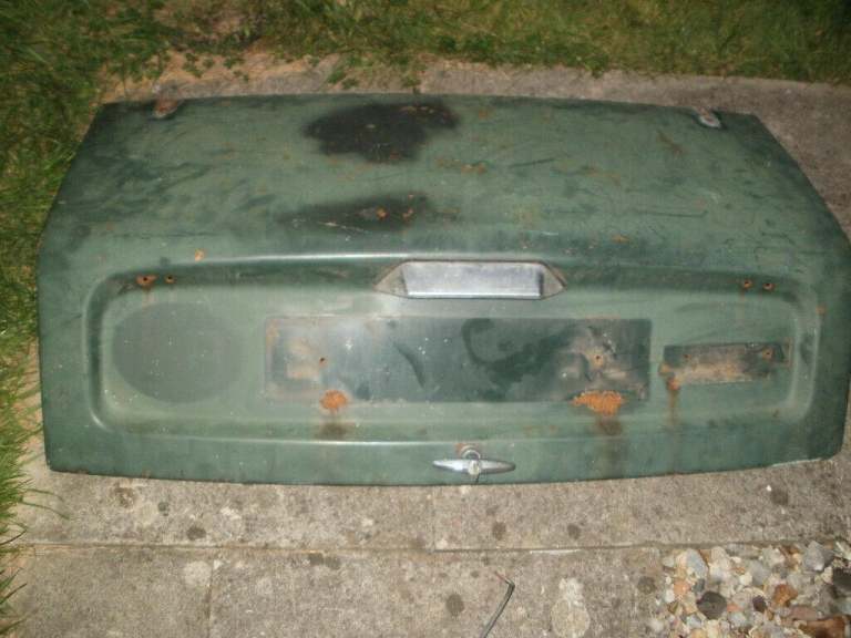 Triumph Herald Boot.