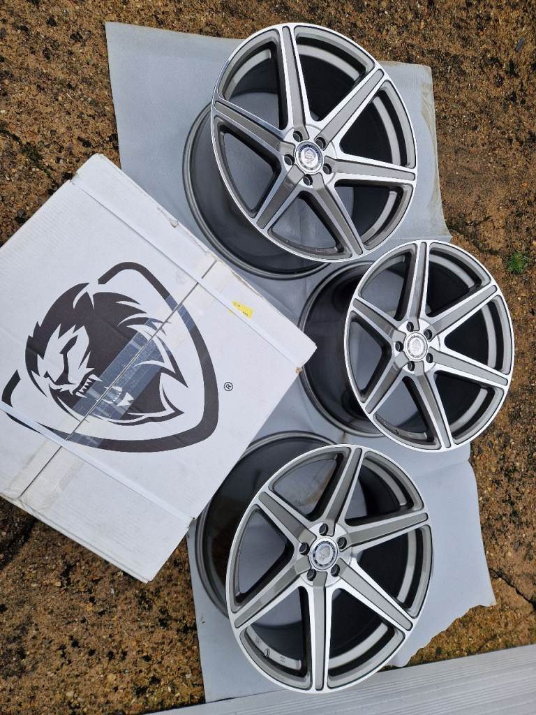 4x 20" Cades Thor alloy wheels (5x112) Mercedes Volkswagen Audi Skoda RRP £1,000