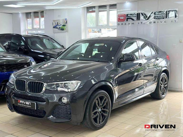 LOW MILES! BMW X4 XDRIVE 2.0 DIESEL M SPORT 2017 AUTO 5DR + FREE DELIVERY