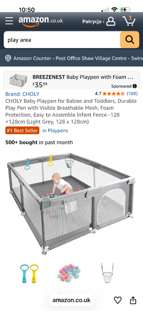 Babyvgrey playpen
