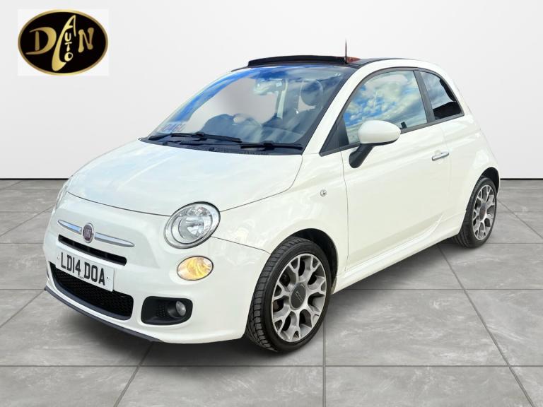 2014 Fiat 500 1.2 S 2dr Dualogic CONVERTIBLE Petrol Automatic