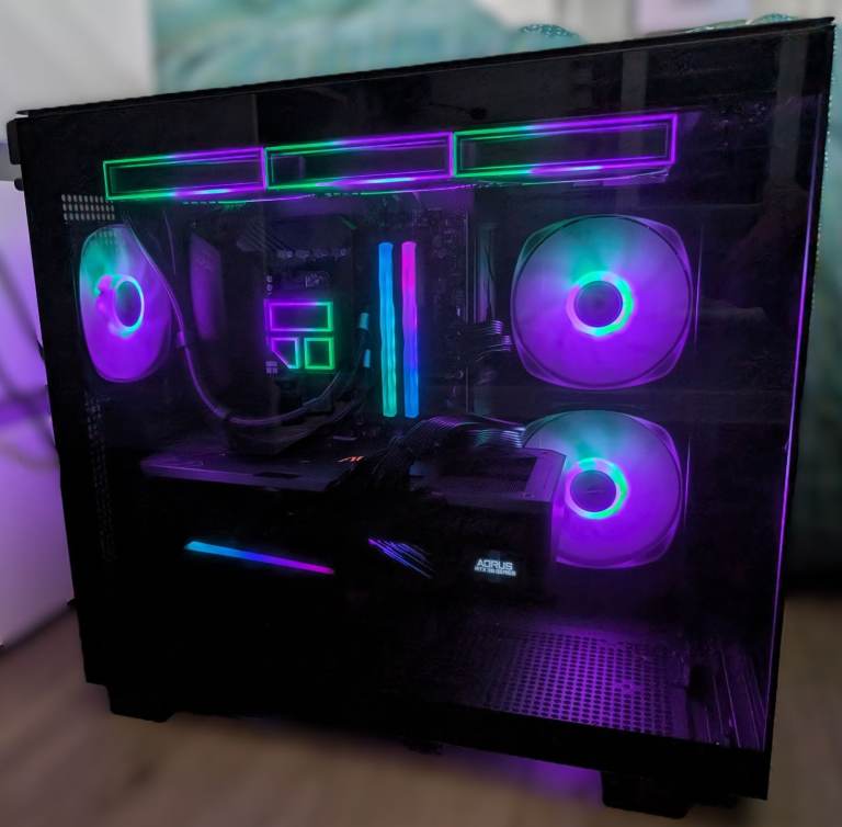 High-Performance Gaming Desktop PC | Ryzen 5 5600X | 32GB RAM | 1Tb SSD | 4Tb HDD | RTX 3070 Ti