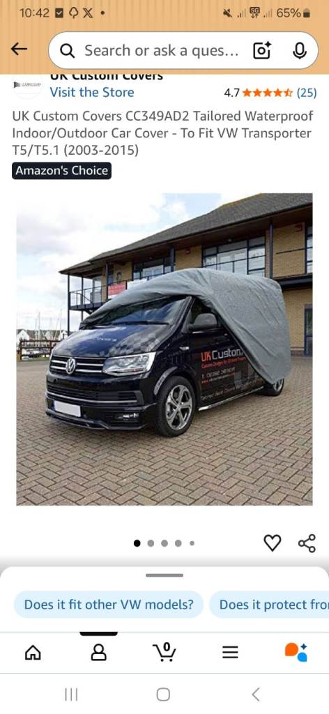 Vw t4/t5 cover