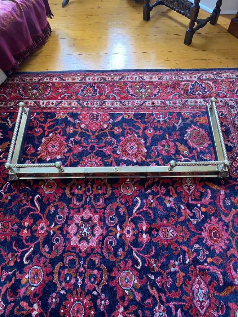 Brass Fireplace Fender