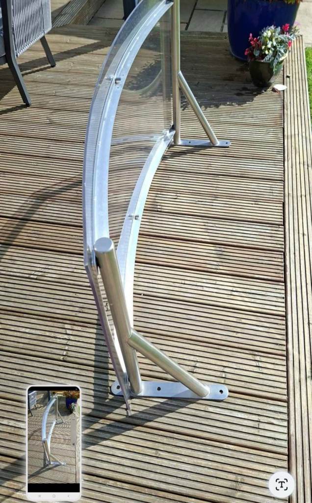 Stainless and polycarbonate door porch /canopy | in Nairn, Highland ...