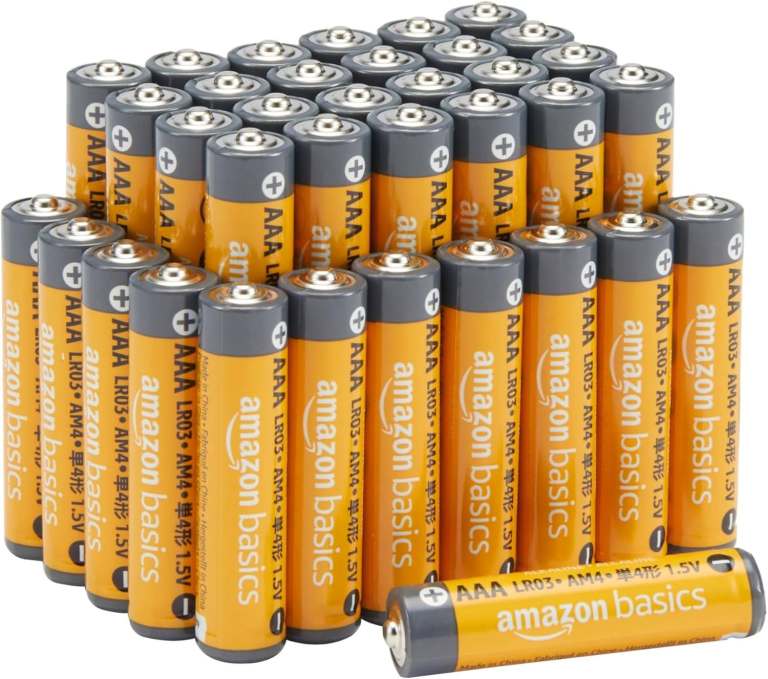 36 x Amazon Basics AAA 1.5 Volt Performance Alkaline Batteries